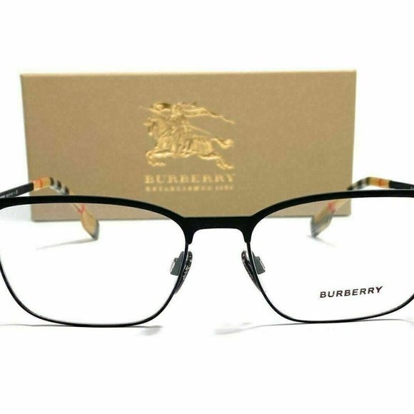 Burberry Rubber Detail 54mm Eyeglasses - Picture 3 of 3